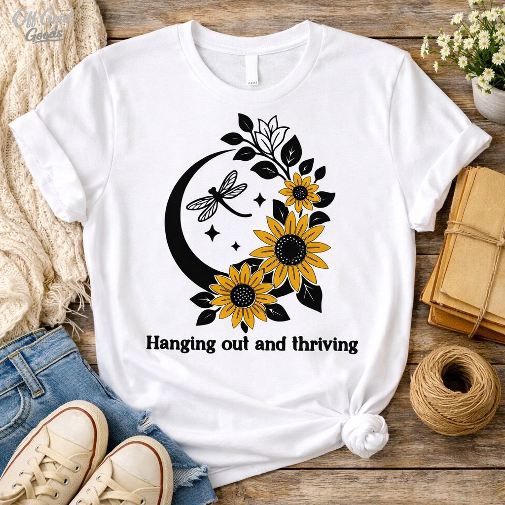 Hanging Out and Thriving — Tee