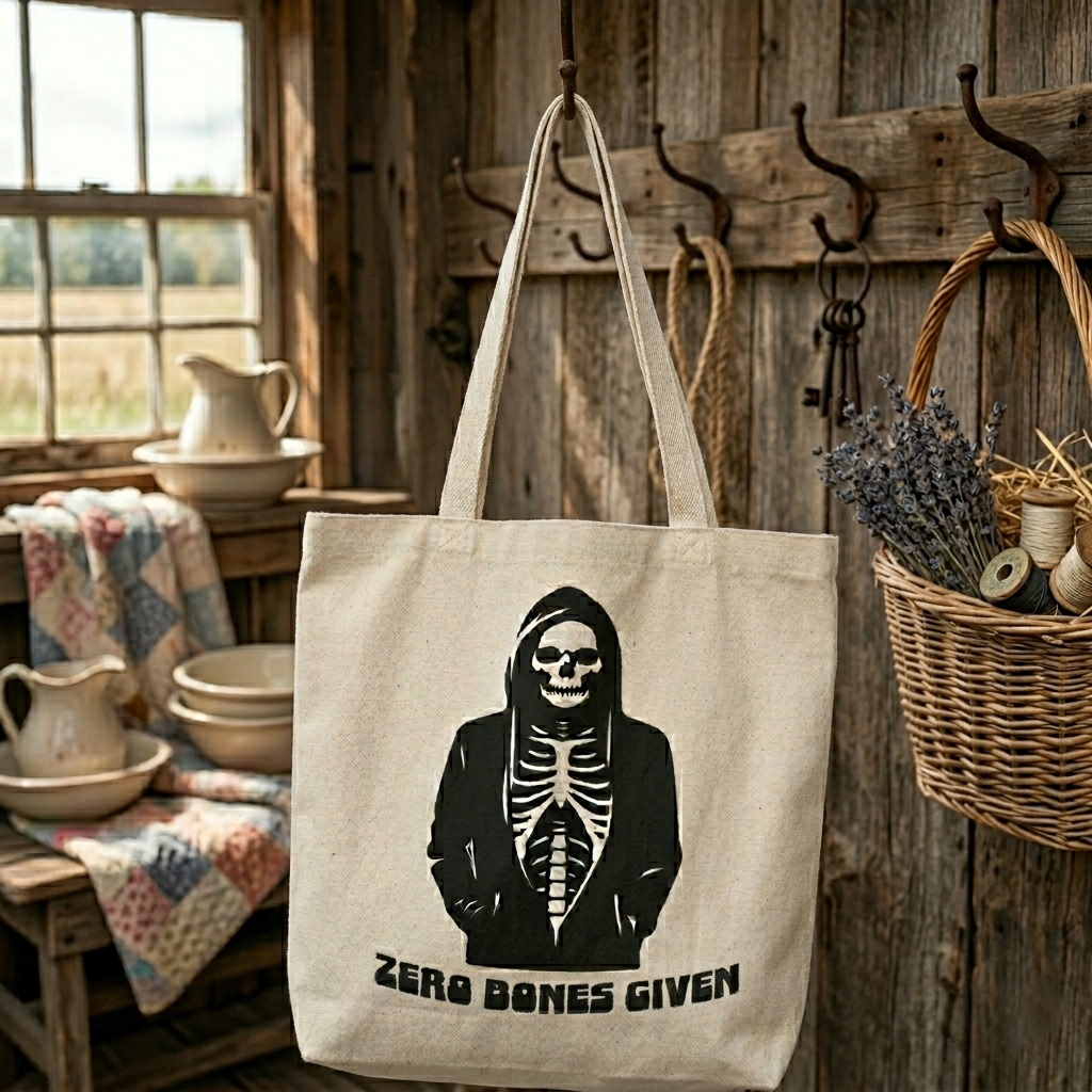 Zero Bones Given tote