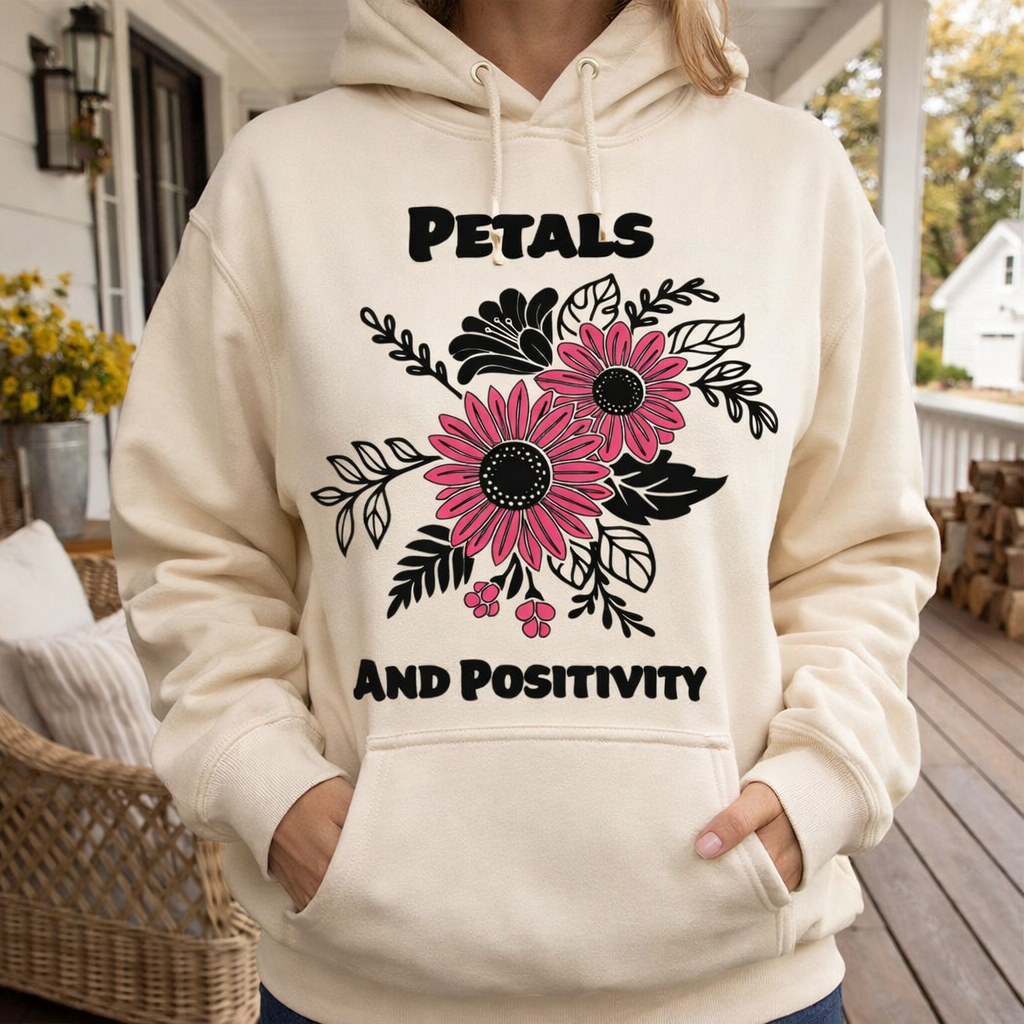 Petals and Positivity - Hoodie