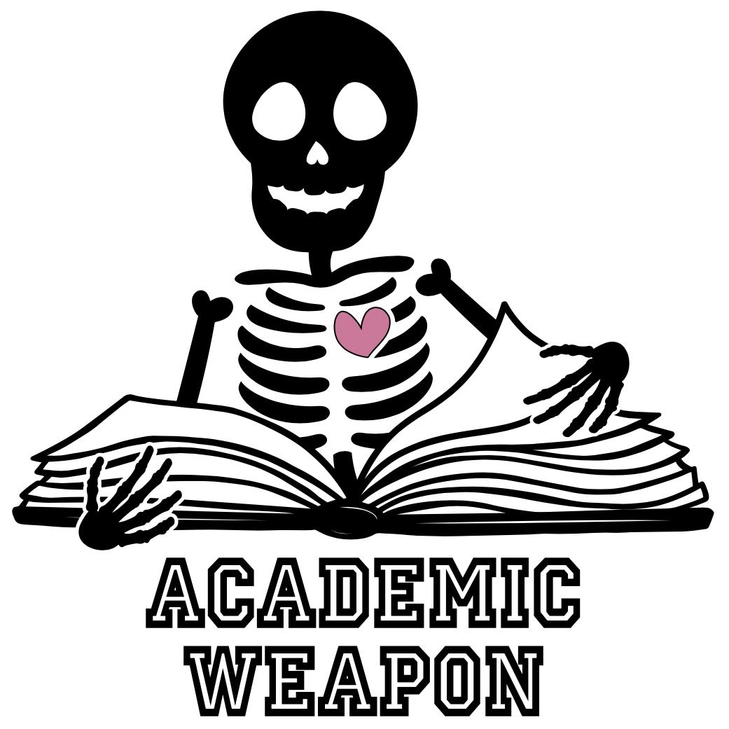 Academic Weapon — Vinyl Decal 4x4