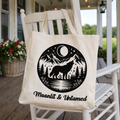 Moonlit & Untamed - Canvas Tote Bag