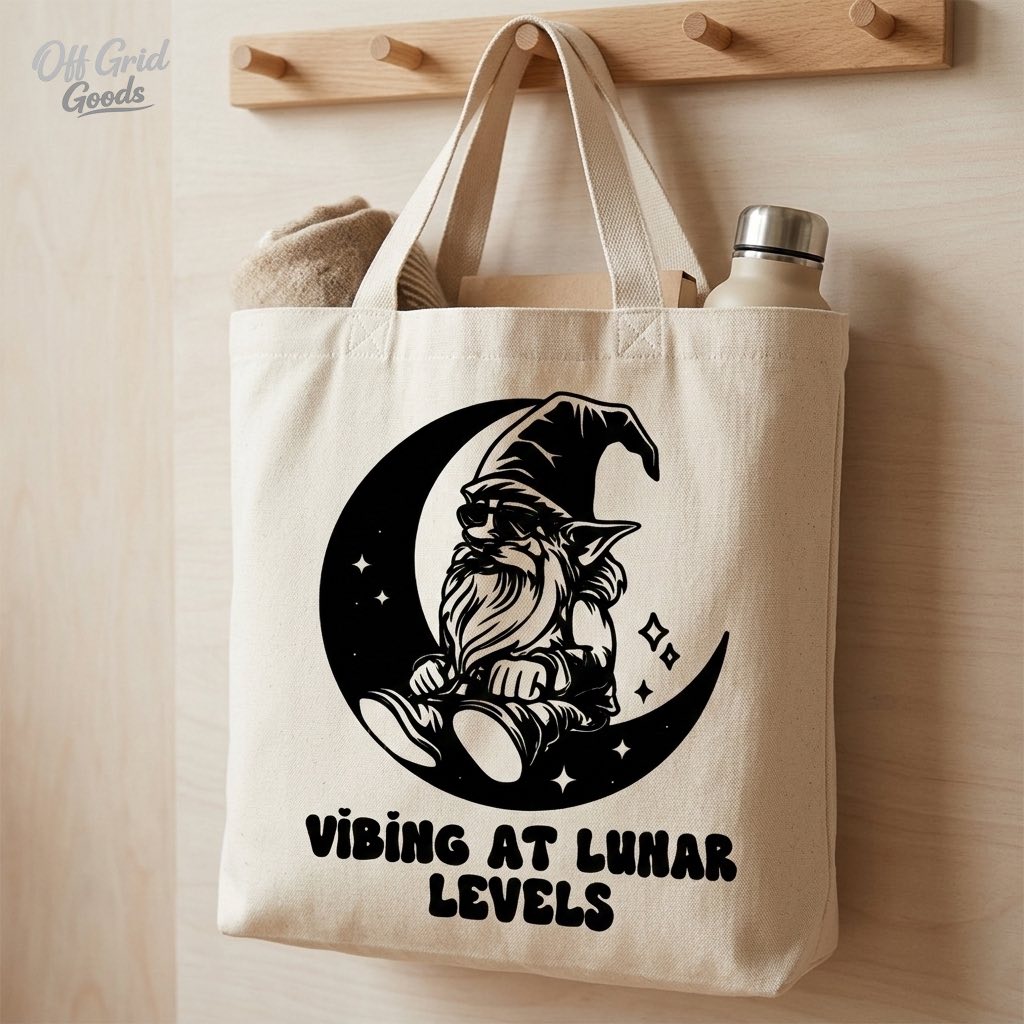 Lunar Gnome tote