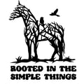 Rooted in the Simple Things – Premium Vinyl Decal 4x4