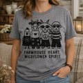 Farmhouse HeartFarmhouse Heart, Wildflower Spirit – Tee
