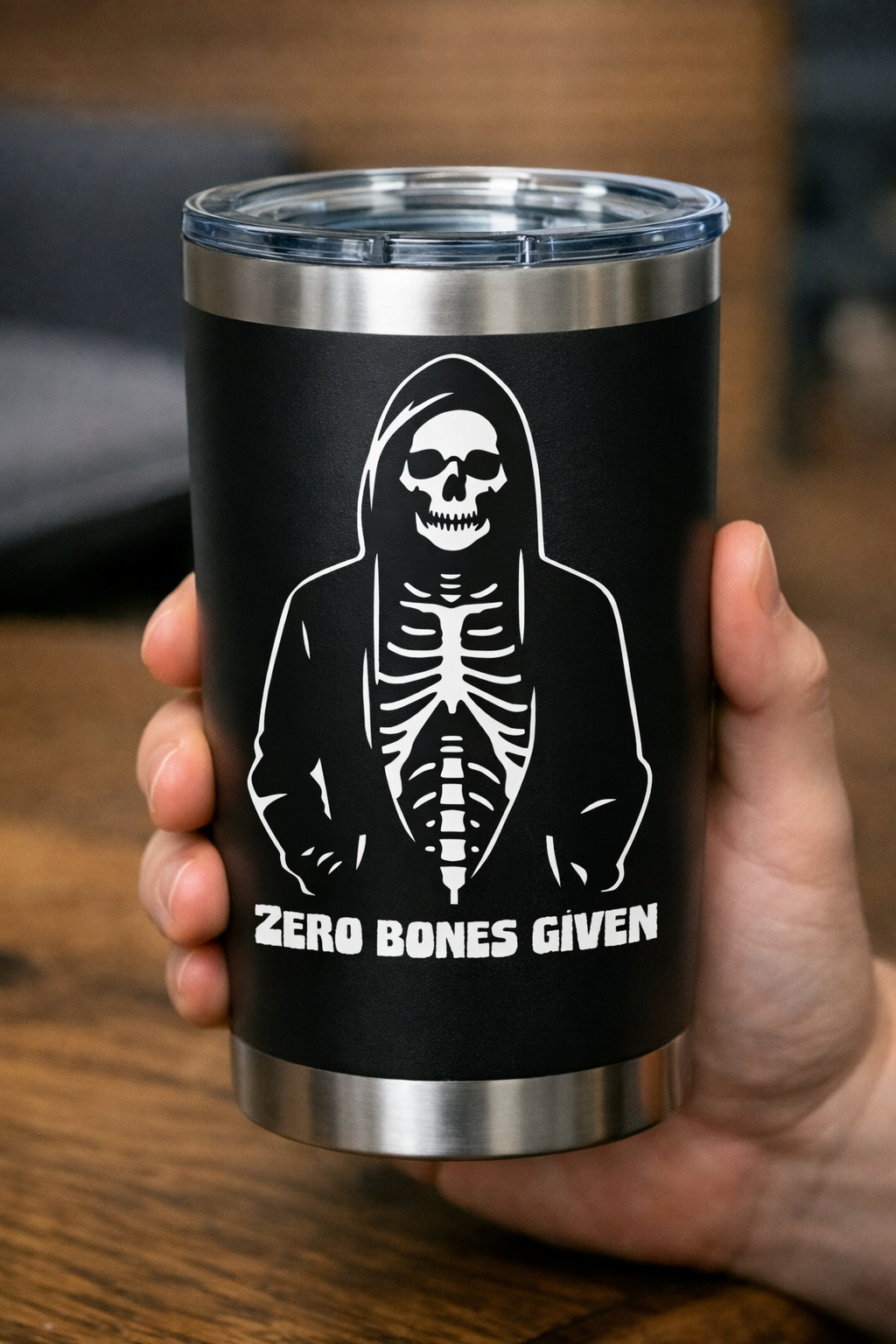 Zero Bones Given tumbler